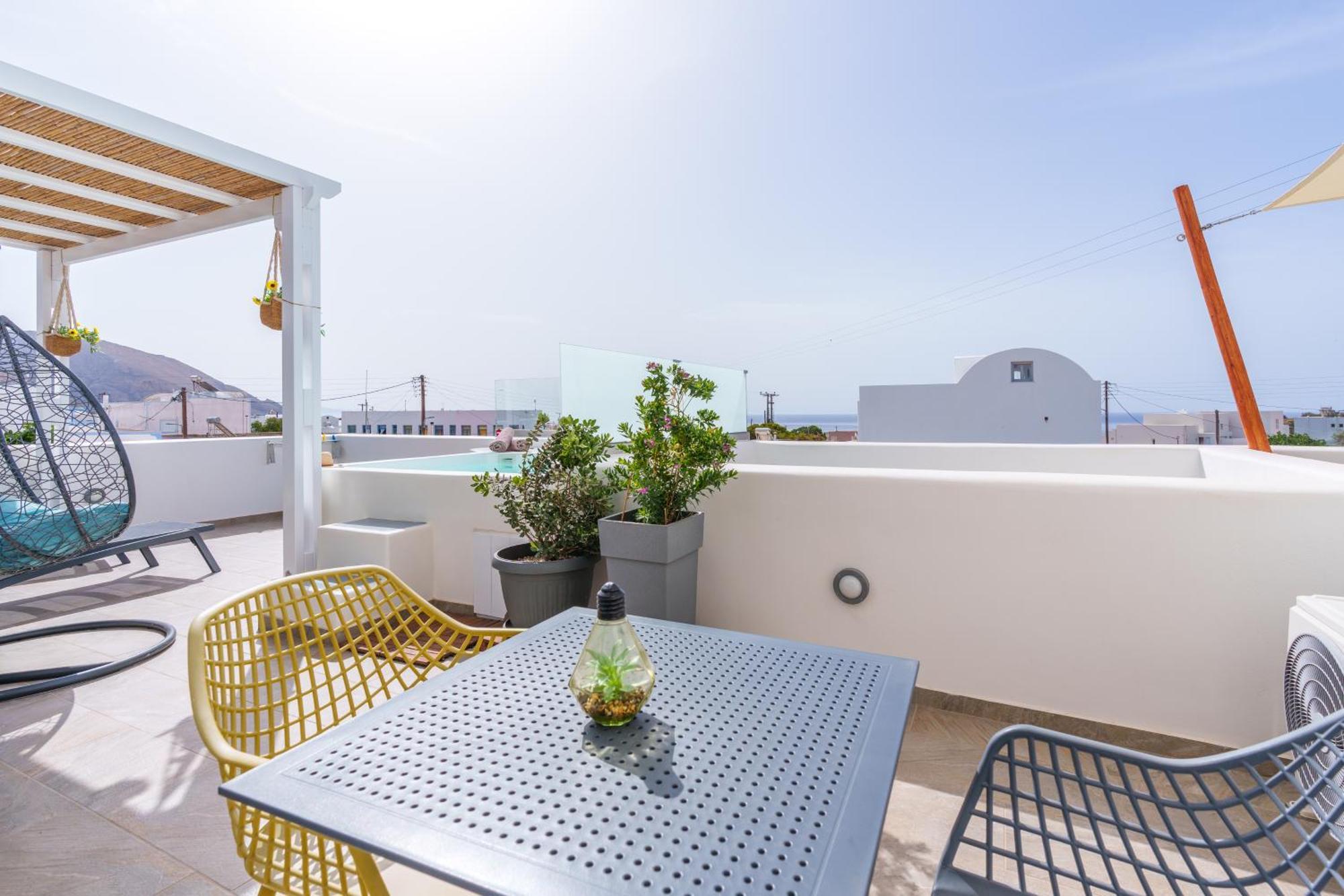 Santorossa Luxury Villas Emporio  エクステリア 写真